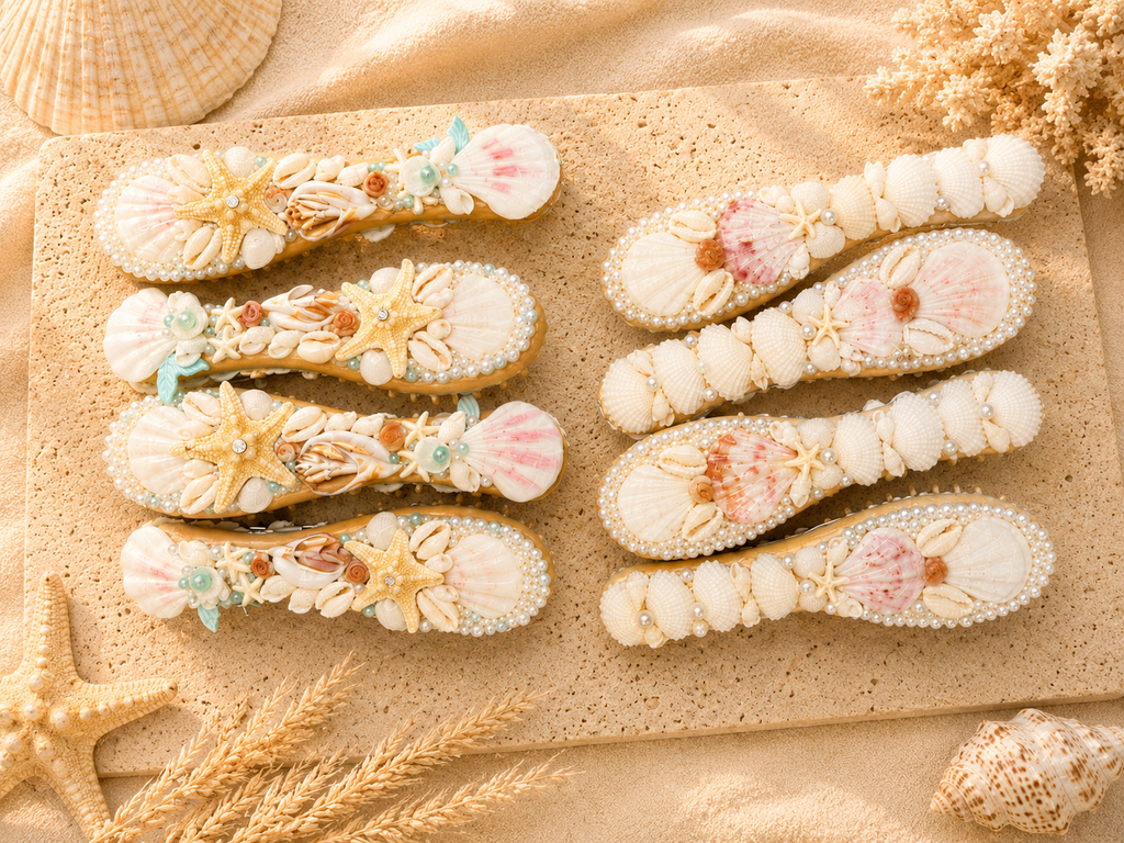 Ocean Blossom Brush-6.3"