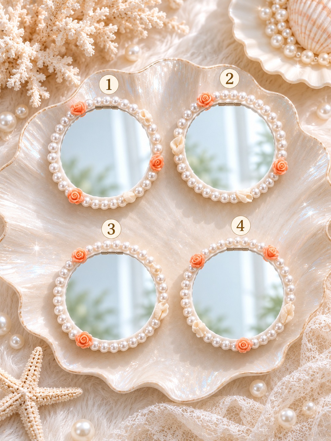 Coral Pearl Compact-2.3"