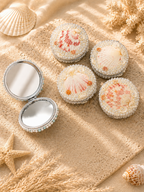 Pearl Tide Folded Compact Mirror- 3"
