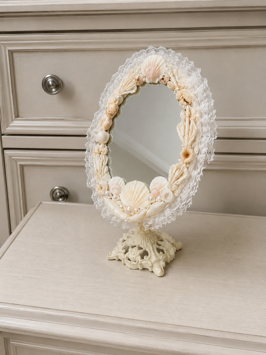 Shell Garden Vanity Mirror