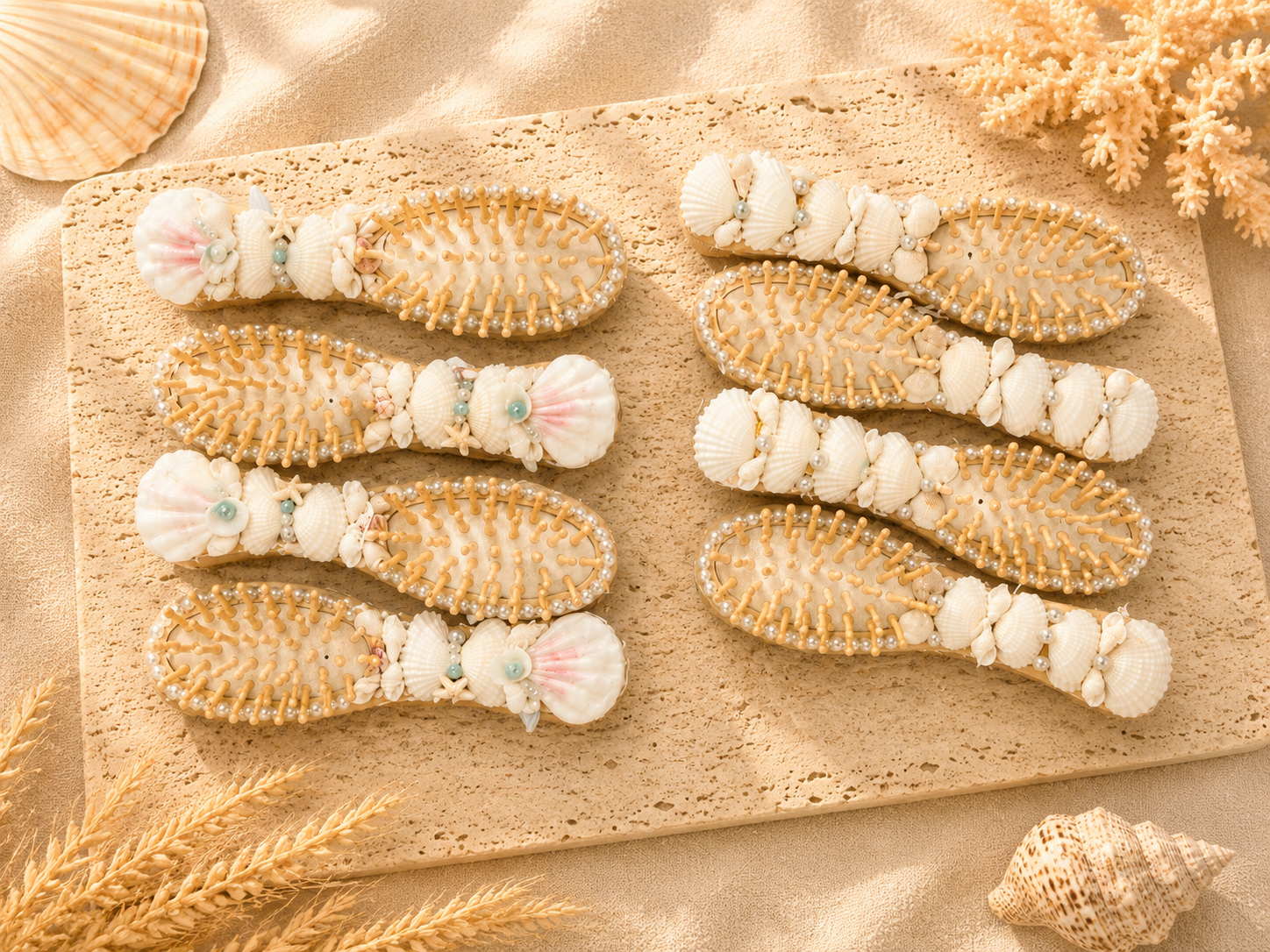 Ocean Blossom Brush-6.3"